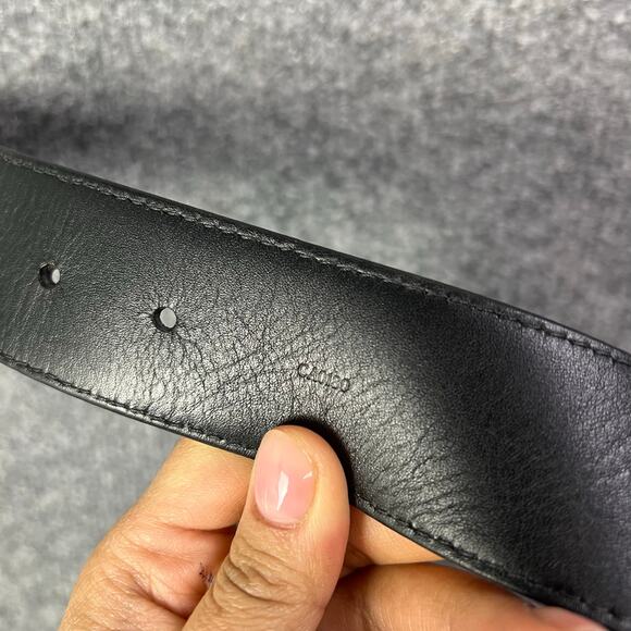 Louis Vuitton LV Initiales Belt - Black M9808 Made in Spain - Picture 7 of 9